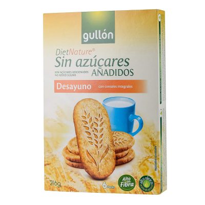Keks bez Šećera Integralni Desayano Gullon 216 g