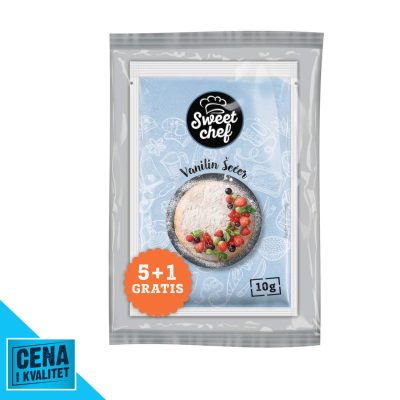 VANILIN ŠEĆER 5+1 60G GRATIS SWEET