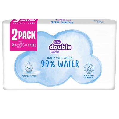 Vlažne Maramice Baby Water Care Violeta 2x56