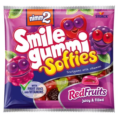 BOMBONE GUMENE SOFTIES RED FRUITS NIMM2 90G