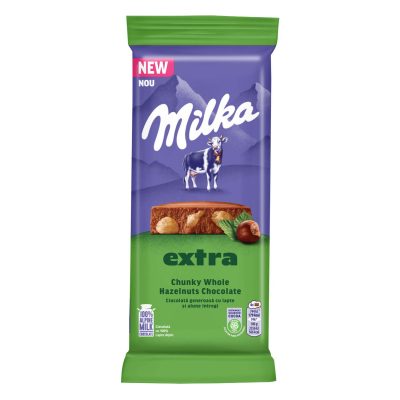 ČOKOLADA MLEČNA WHOLENUTS MILKA 190G