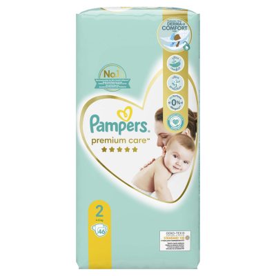PELENE PAMPERS PREMIUM 2 VP 4-8KG 46/1