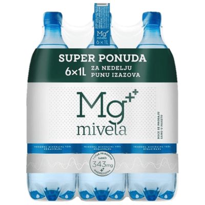 Voda Negazirana MG Mivela 6x1 l Paket