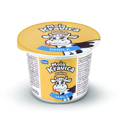 MOJA KRAVICA PUDING VANILA 125G