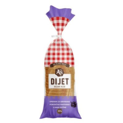 HLEB DIJET 400GR REZAN